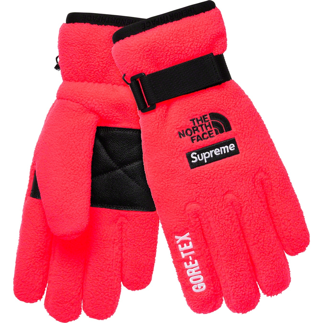 Supreme Supreme The North Face RTG Fleece Glove (SS20) - Bright Red - $98