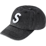 Supreme Pigment Print S Logo 6-Panel (SS20) - Black