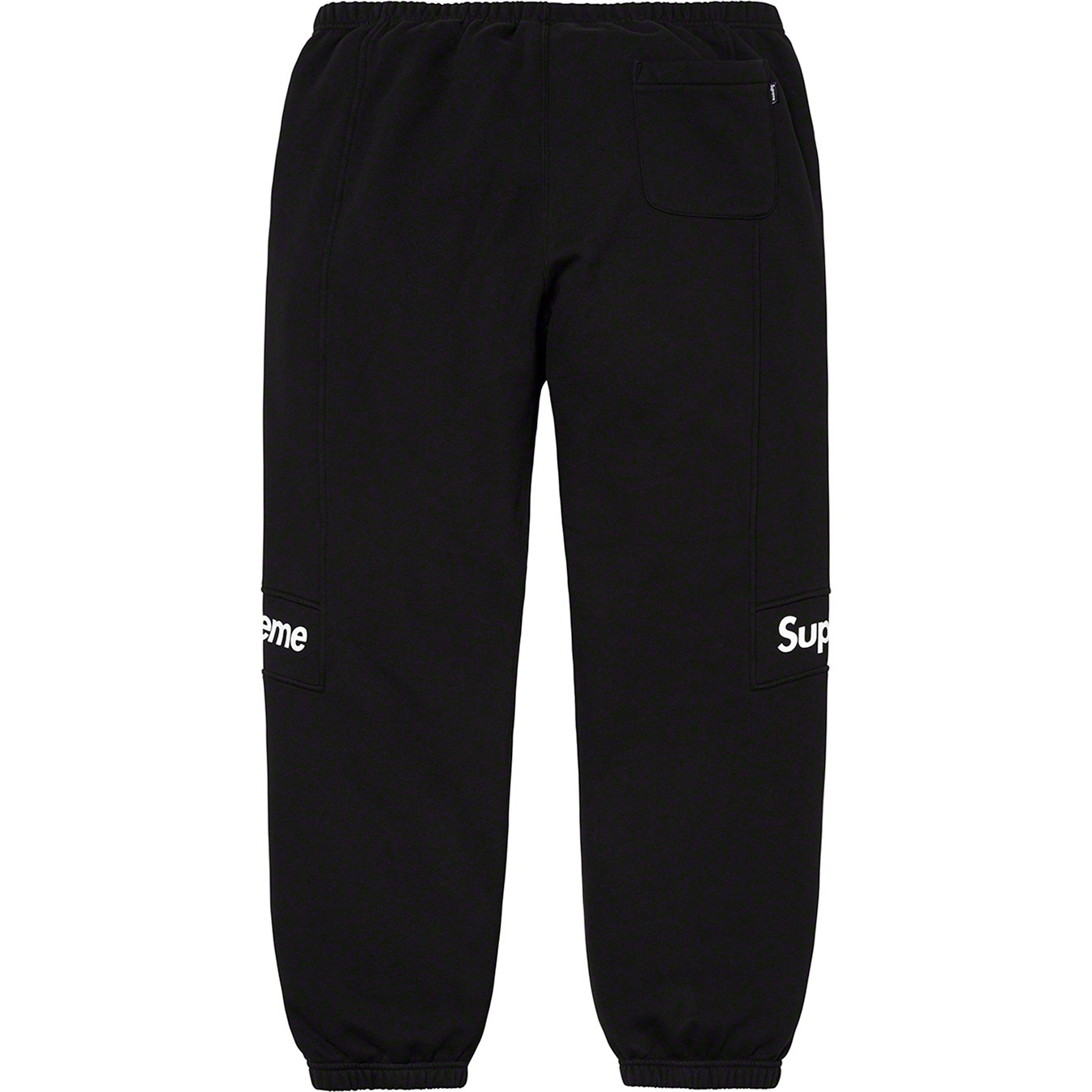 Supreme Color Blocked Sweatpant (SS20) - Black - $138