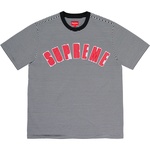 Supreme Arc Appliqué S S Top (SS20) - White Stripe