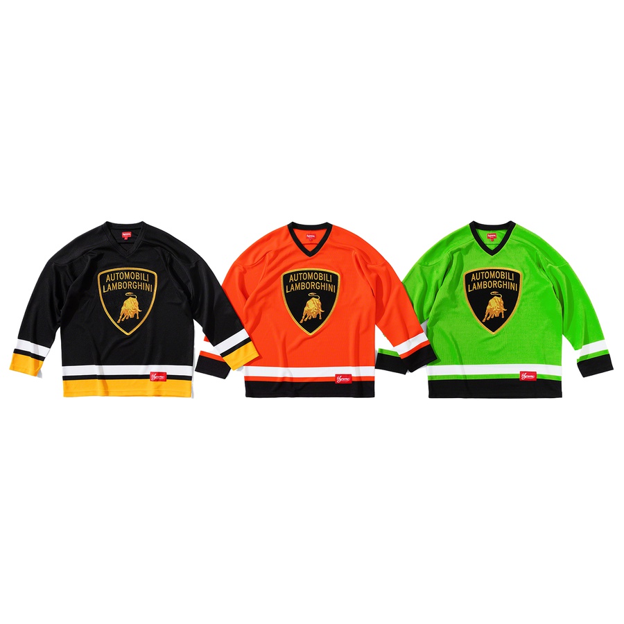 Supreme Supreme Automobili Lamborghini Hockey Jersey (SS20) - $148