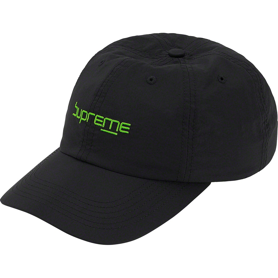 Supreme Digital Logo 6-Panel (SS20) - Black - $48