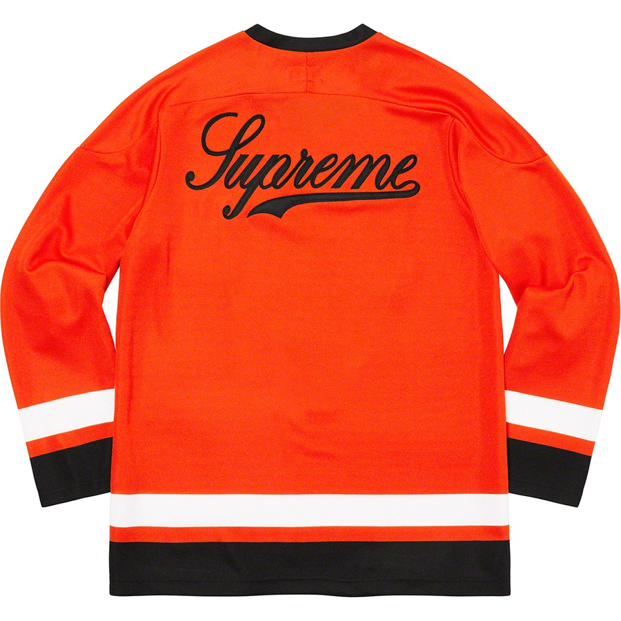 Supreme Supreme Automobili Lamborghini Hockey Jersey (SS20) - Orange - $148