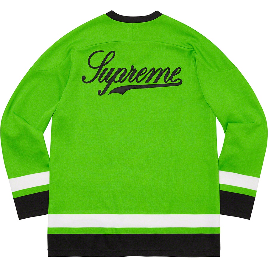Supreme Supreme Automobili Lamborghini Hockey Jersey (SS20) - Lime - $148