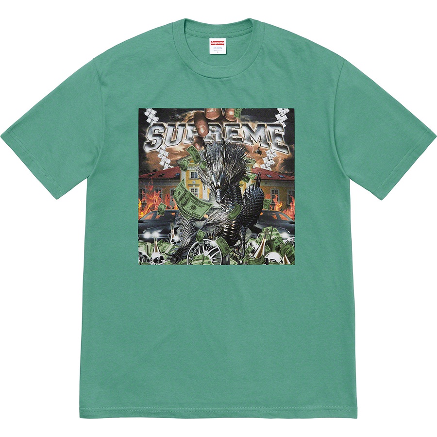 Supreme Dragon Tee (SS20) - Dusty Teal - $38