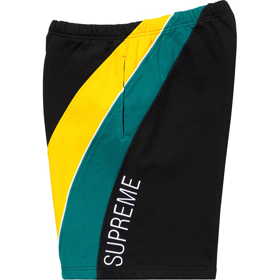 Supreme Milan Sweatshort (SS20) - Black - $118