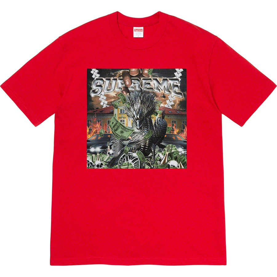 Supreme Dragon Tee (SS20) - Red - $38