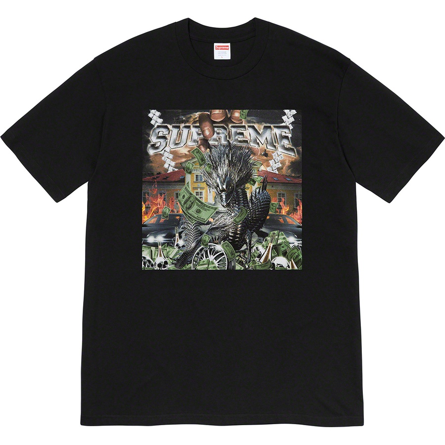 Supreme Dragon Tee (SS20) - Black - $38