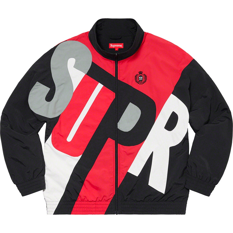 Supreme Big Letter Track Jacket (SS20) - Black - $188