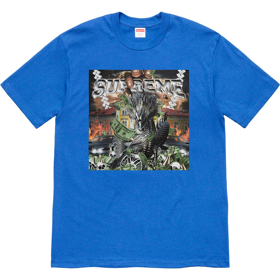 Supreme Dragon Tee (SS20) - Royal - $38