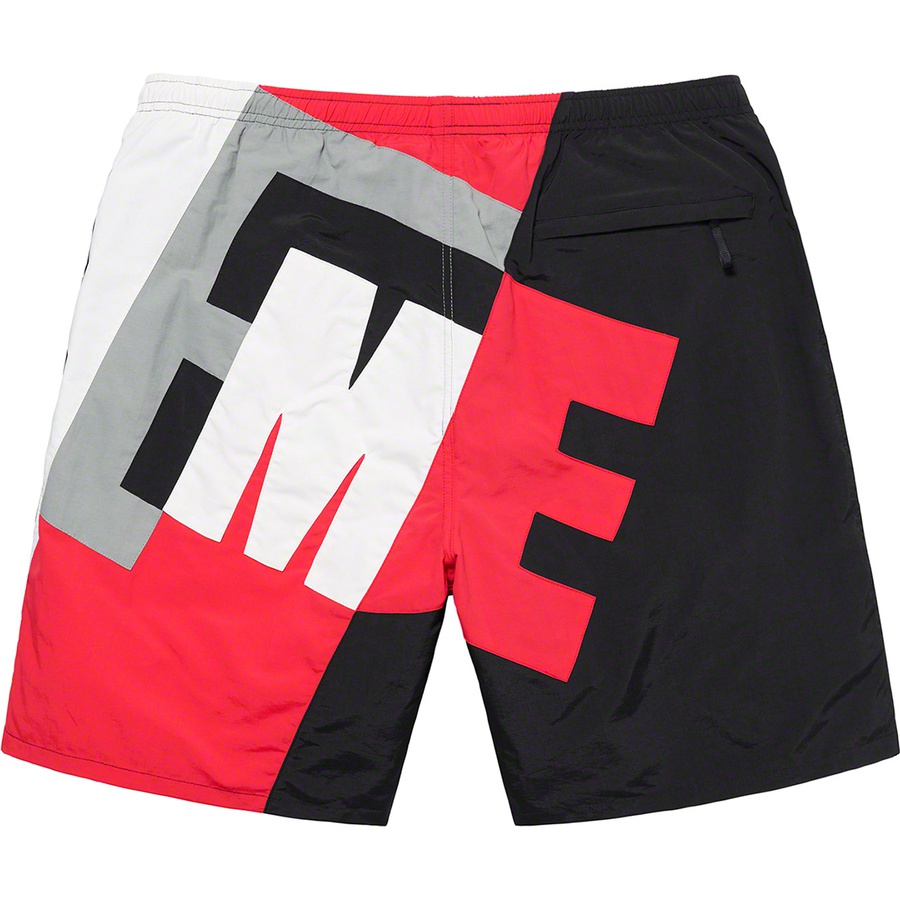 Supreme Big Letter Water Short (SS20) - Black - $128