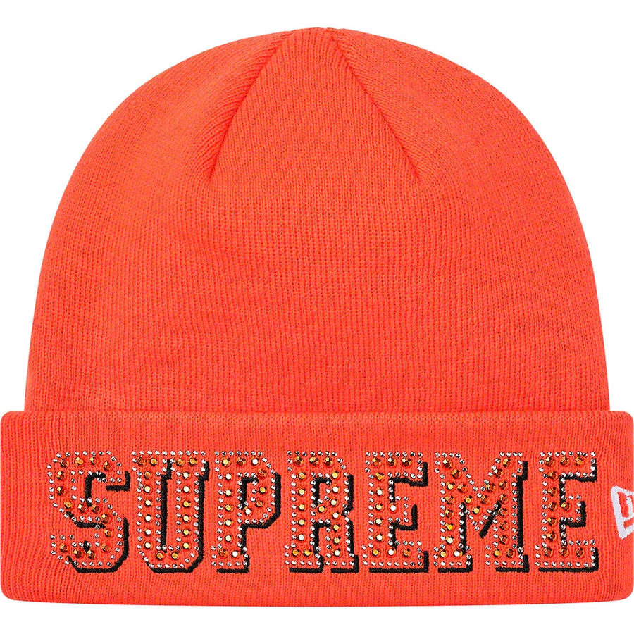 Supreme New Era Gems Beanie (SS20) - Orange - $38