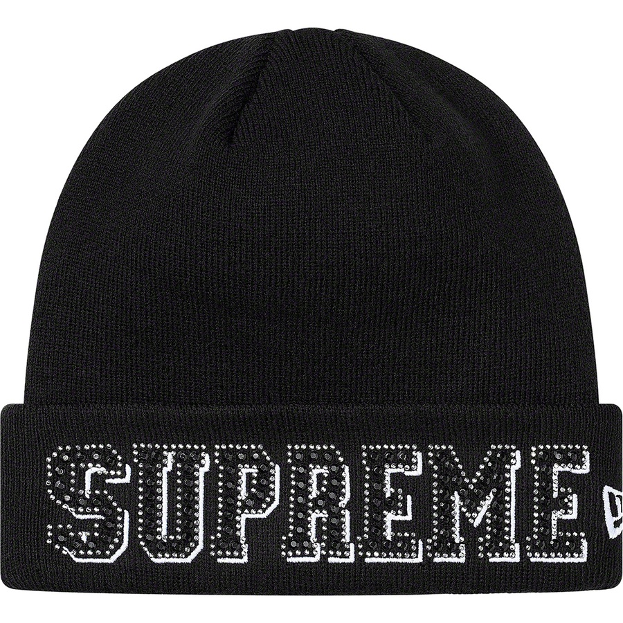 Supreme New Era Gems Beanie (SS20) - Black - $38