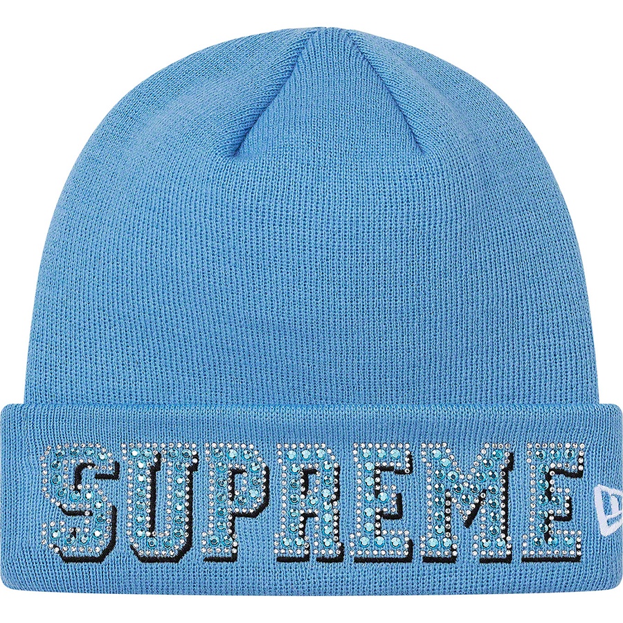 Supreme New Era Gems Beanie (SS20) - Blue - $38