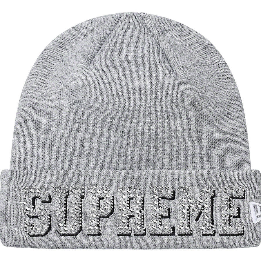 Supreme New Era Gems Beanie (SS20) - Grey - $38