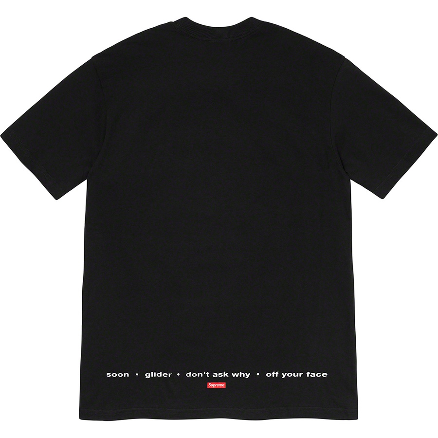 Supreme My Bloody Valentine Supreme Glider Tee (SS20) - Black - $48