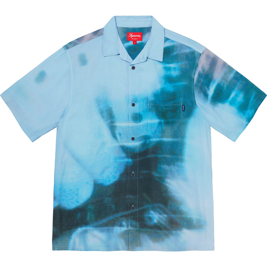 Supreme My Bloody Valentine Supreme Rayon S S Shirt (SS20) - <em>Loveless</em> Blue - $148