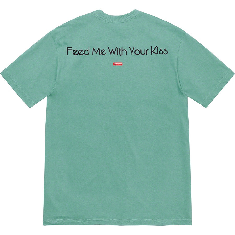 Supreme My Bloody Valentine Supreme Feed Me With Your Kiss Tee (SS20) - Dusty Teal - $48