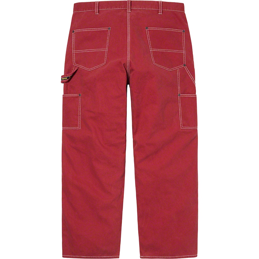 Supreme Double Knee Painter Pant (SS20) - Red - $148