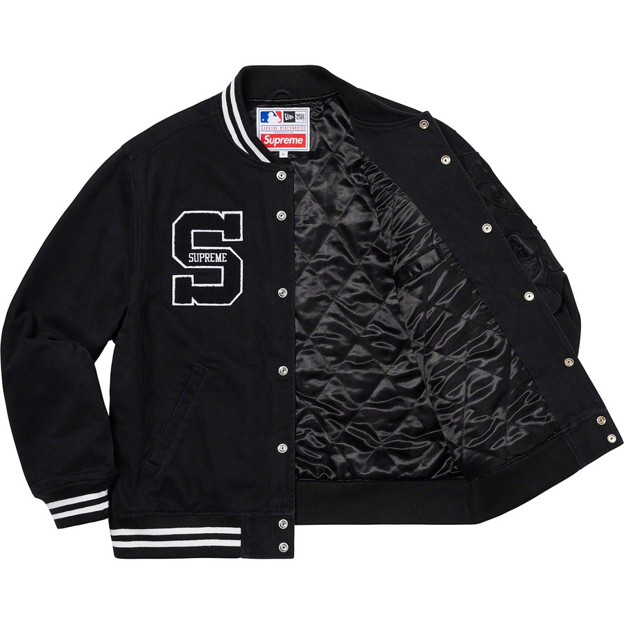 Supreme Supreme New Era MLB Varsity Jacket (SS20) - Black - $328