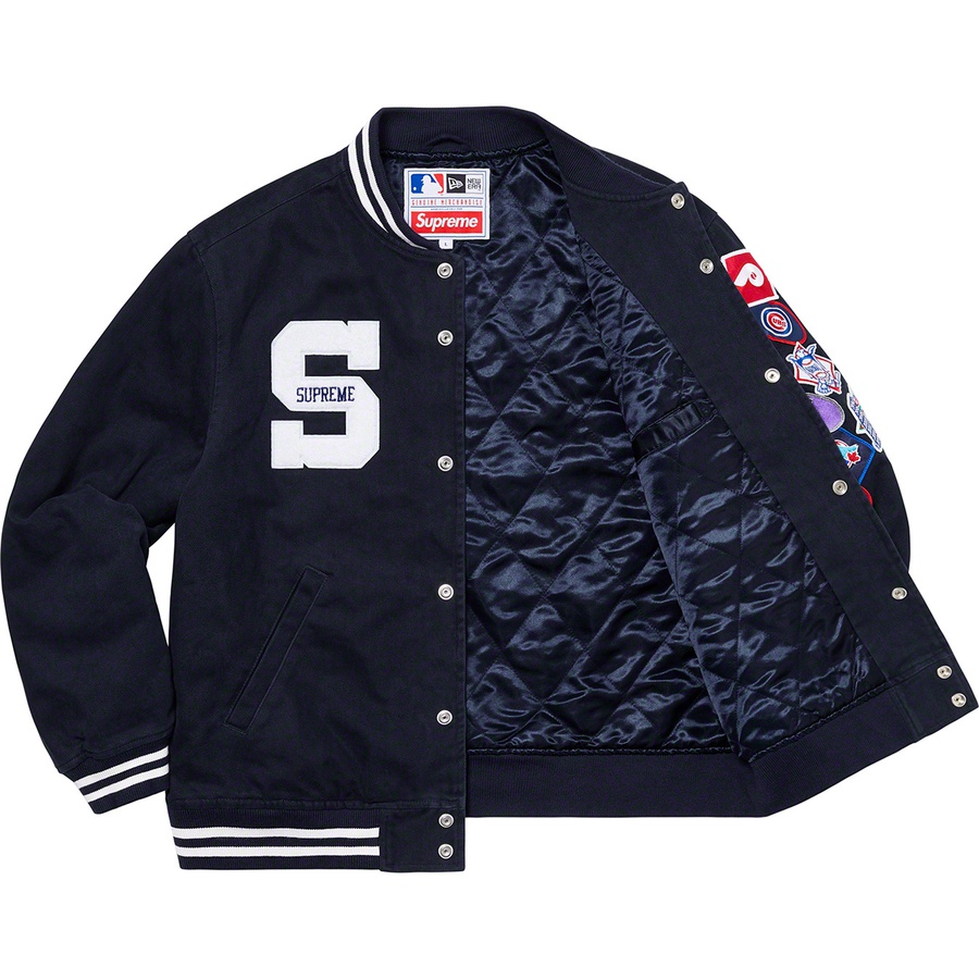 Supreme Supreme New Era MLB Varsity Jacket (SS20) - Navy - $328