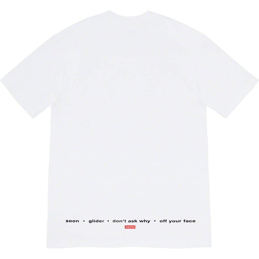Supreme My Bloody Valentine Supreme Glider Tee (SS20) - White - $48
