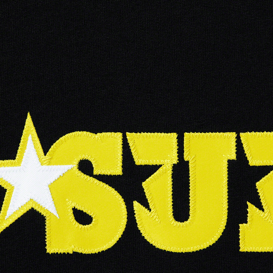 Supreme Star Logo S S Top (SS20) - Black - $78