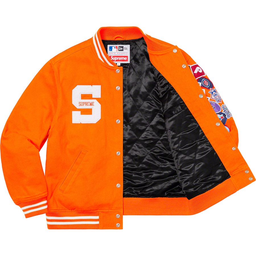 Supreme Supreme New Era MLB Varsity Jacket (SS20) - Orange - $328