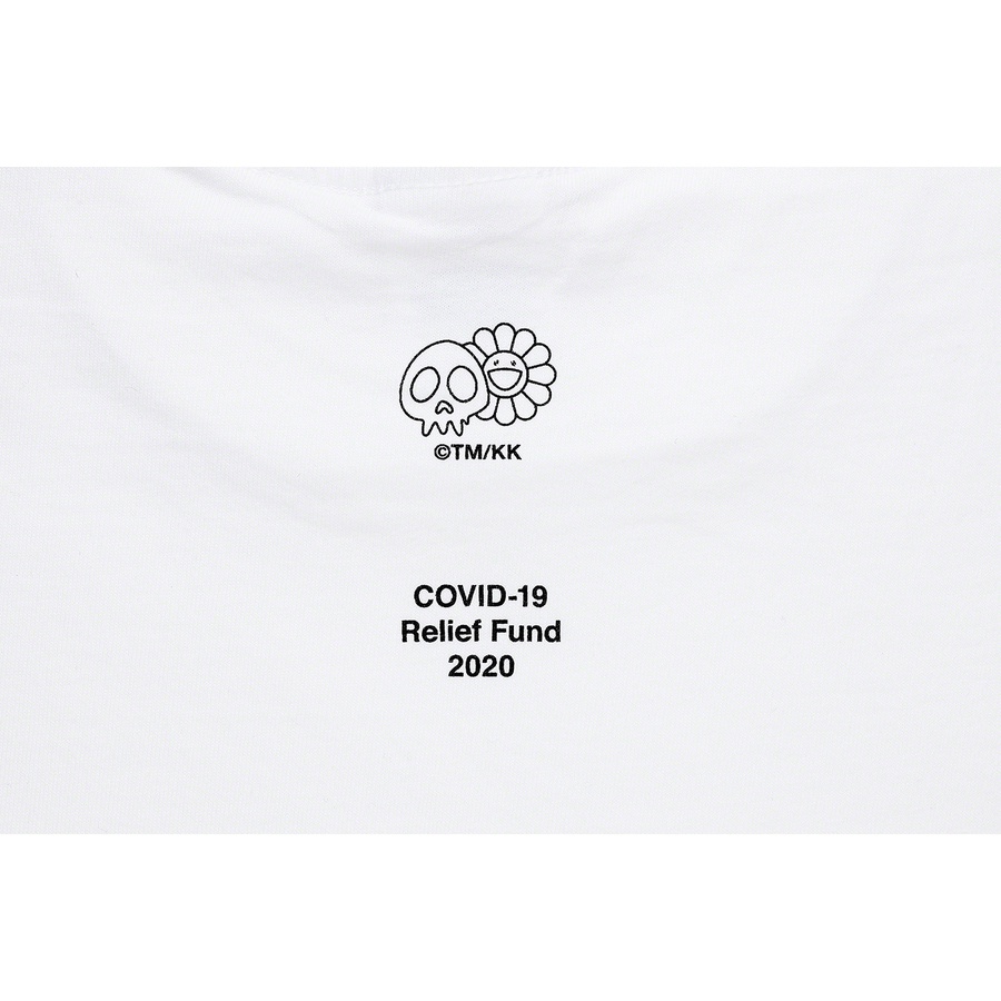 Supreme COVID-19 Relief Box Logo Tee (SS20) - White - $60