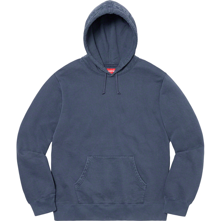 Supreme Overdyed Hooded Sweatshirt (SS20) - Navy - $148