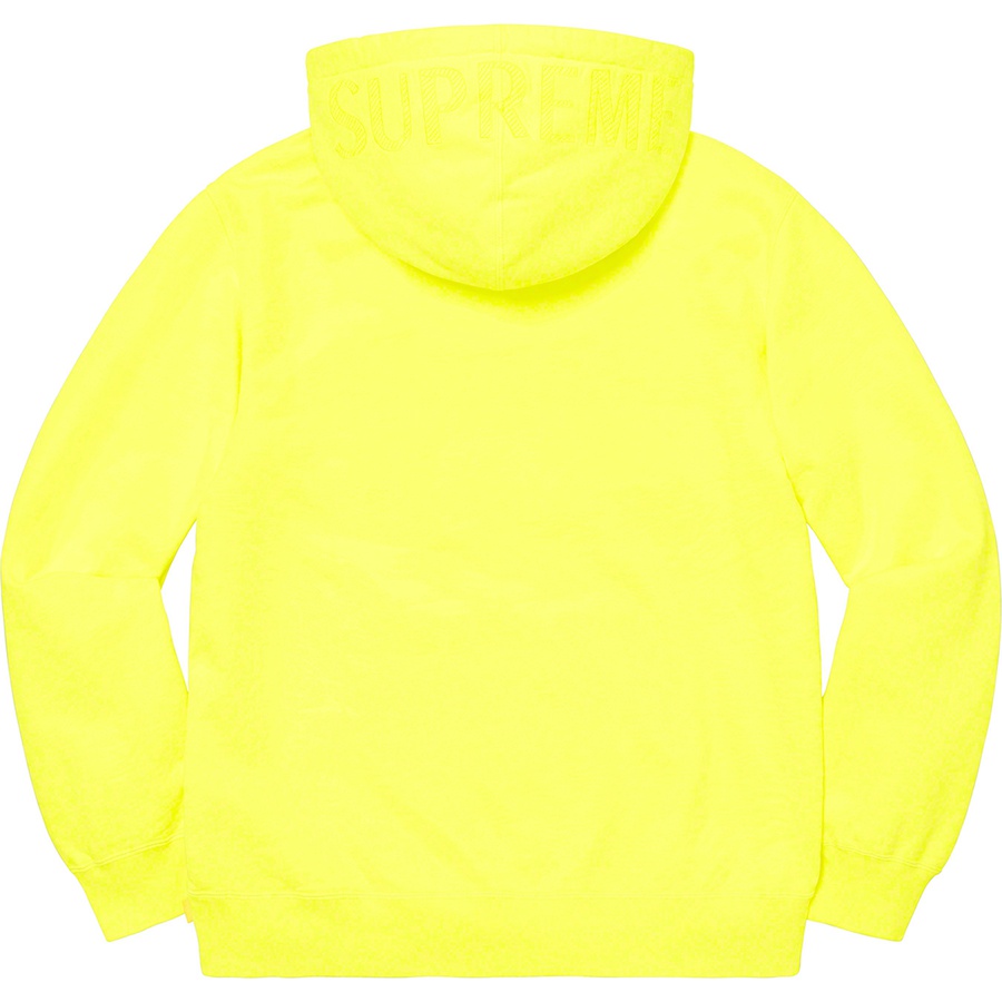 Supreme Overdyed Hooded Sweatshirt (SS20) - Bright Yellow - $148