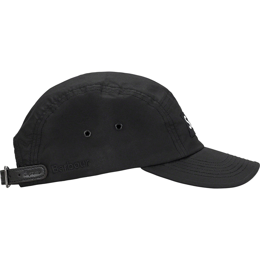 Supreme Supreme Barbour Waxed Cotton Camp Cap (SS20) - Black - $54