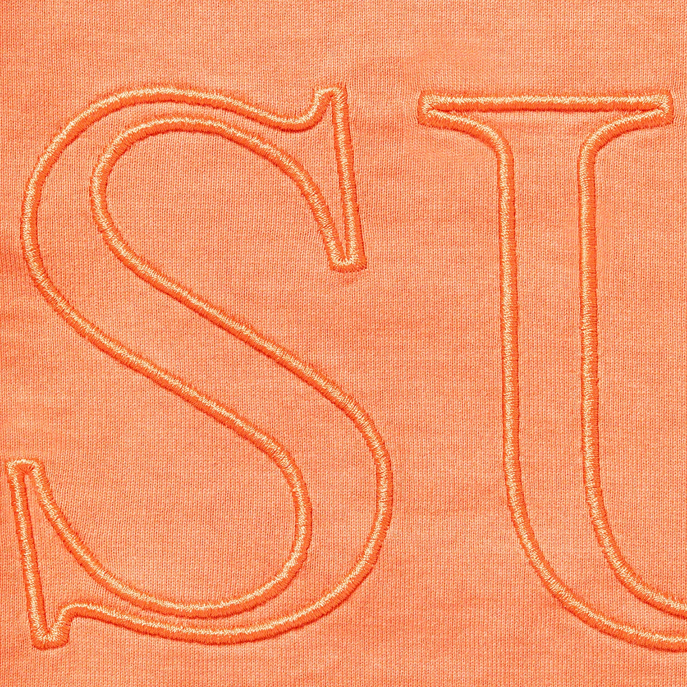 Supreme Overdyed L S Top (SS20) - Bright Peach - $88