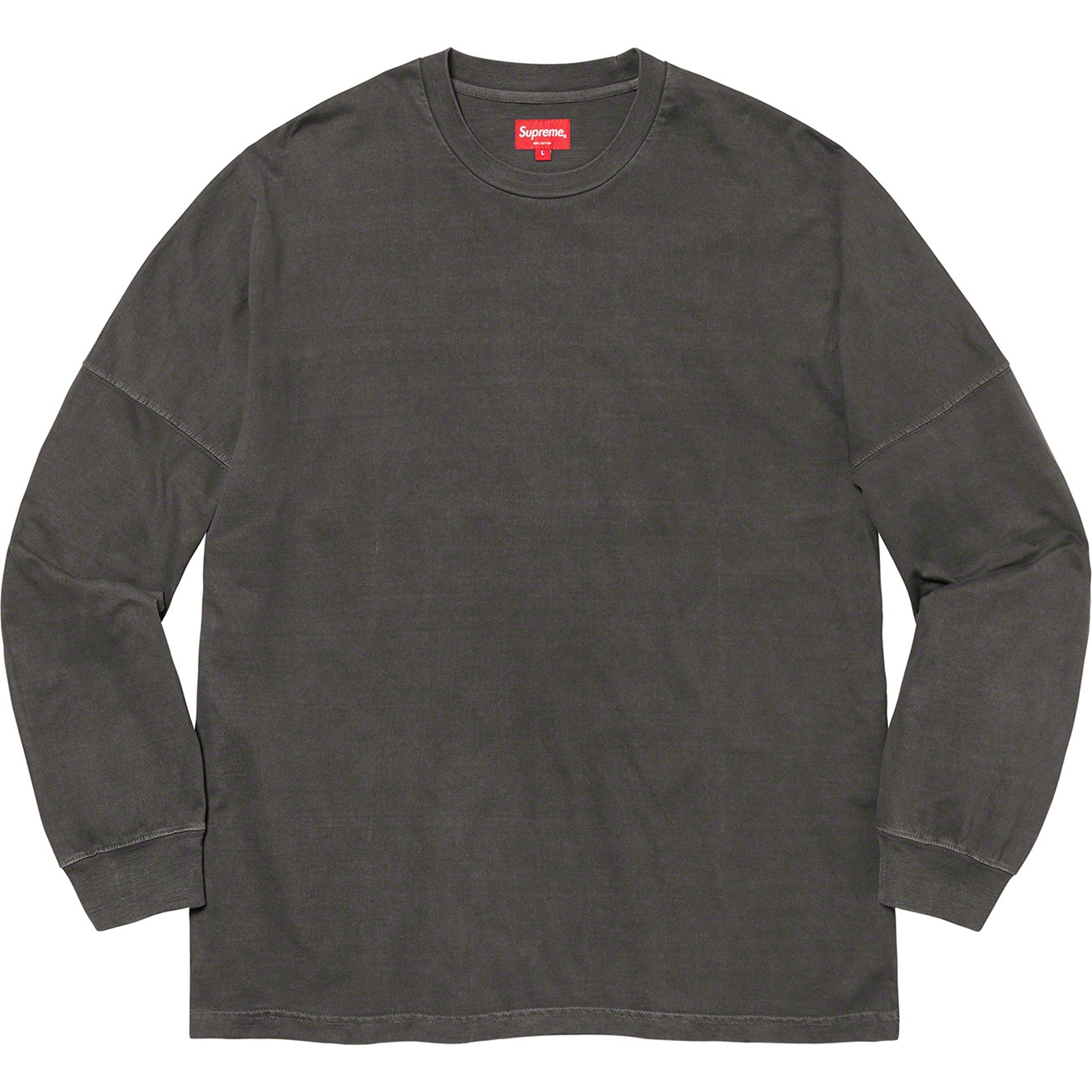 Supreme Overdyed L S Top (SS20) - Black - $88