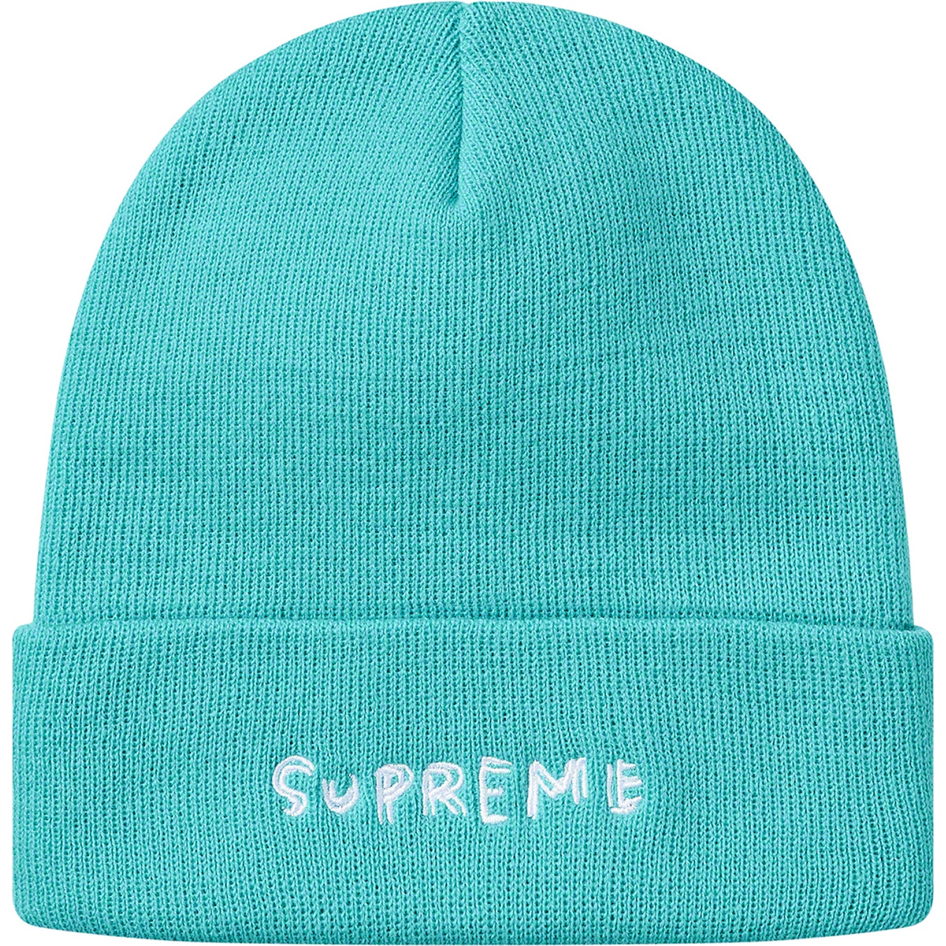 Supreme Daniel Johnston Beanie (SS20) - Turquoise - $36