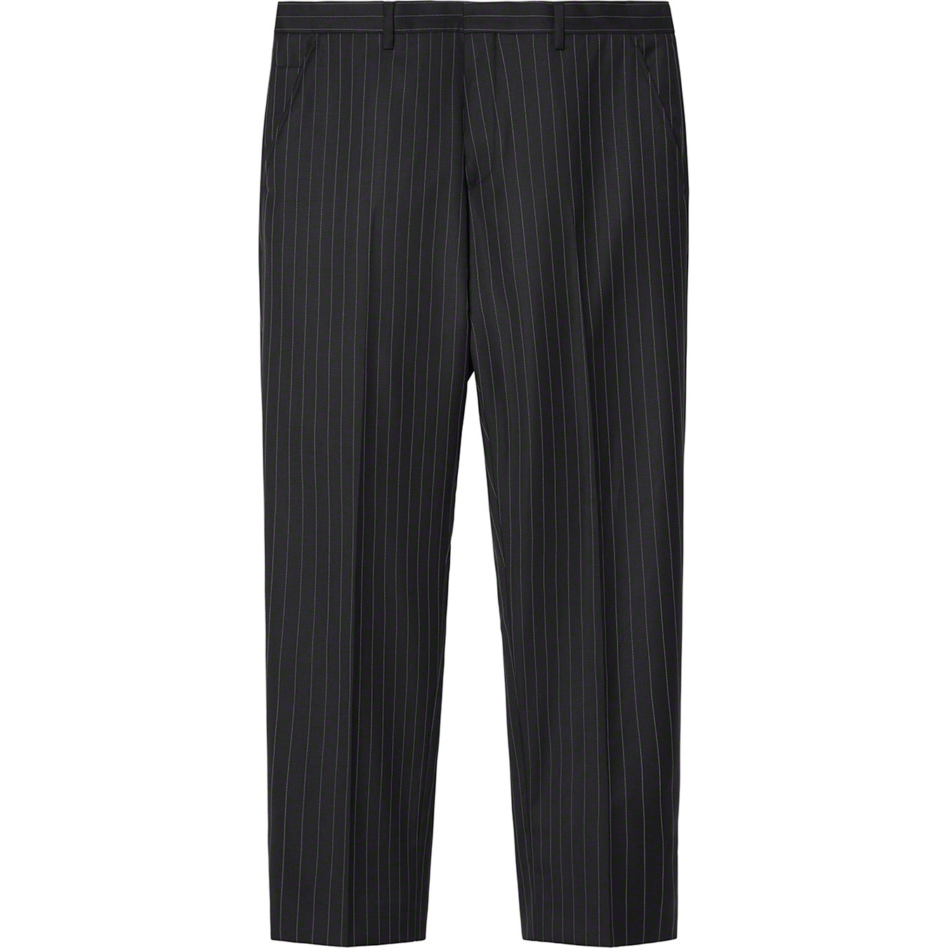 Supreme Wool Suit (SS20) - Black Pinstripe - $598