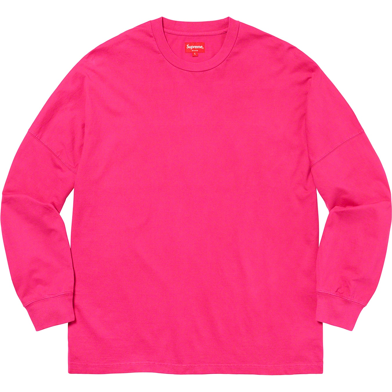 Supreme Overdyed L S Top (SS20) - Magenta - $88