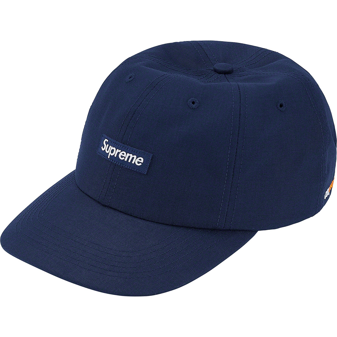 Supreme Cordura Small Box 6-Panel (SS20) - Navy - $48