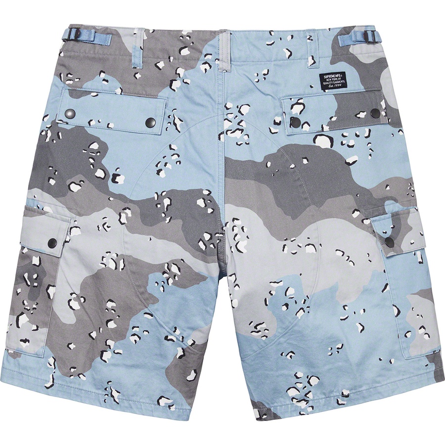 Supreme Cargo Short (SS20) - Blue Chocolate Chip Camo - $138