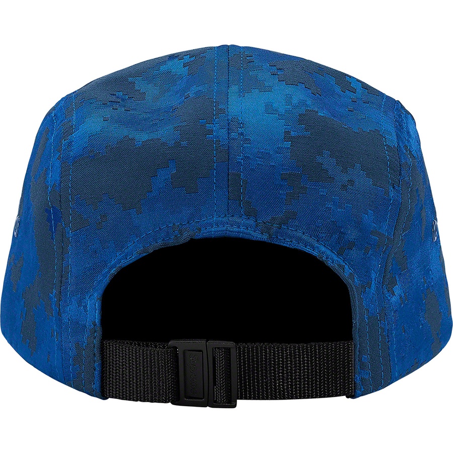 Supreme Satin Digi Camo Camp Cap (SS20) - Royal - $48