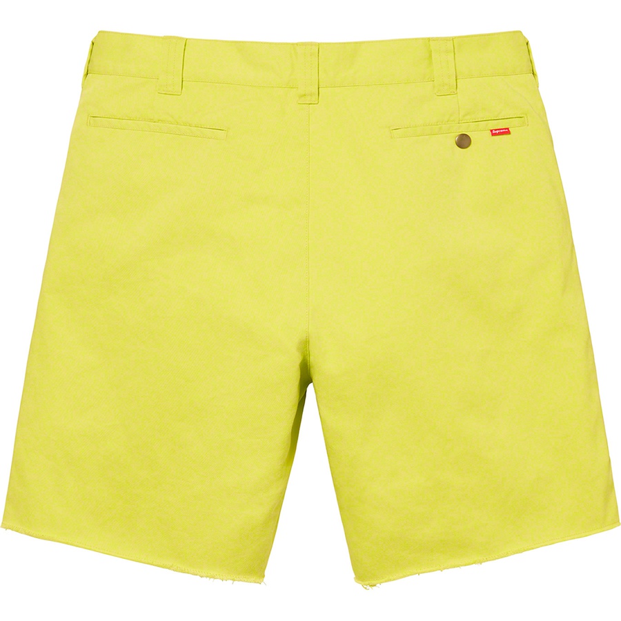 Supreme Mary Work Short (SS20) - Hi-Vis Yellow - $118