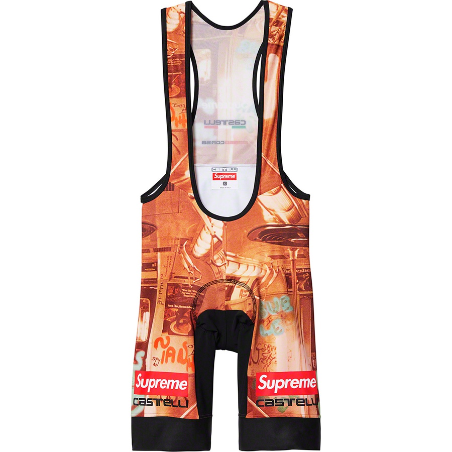 Supreme Supreme Castelli Cycling Bib Short (SS20) - Multicolor - $178