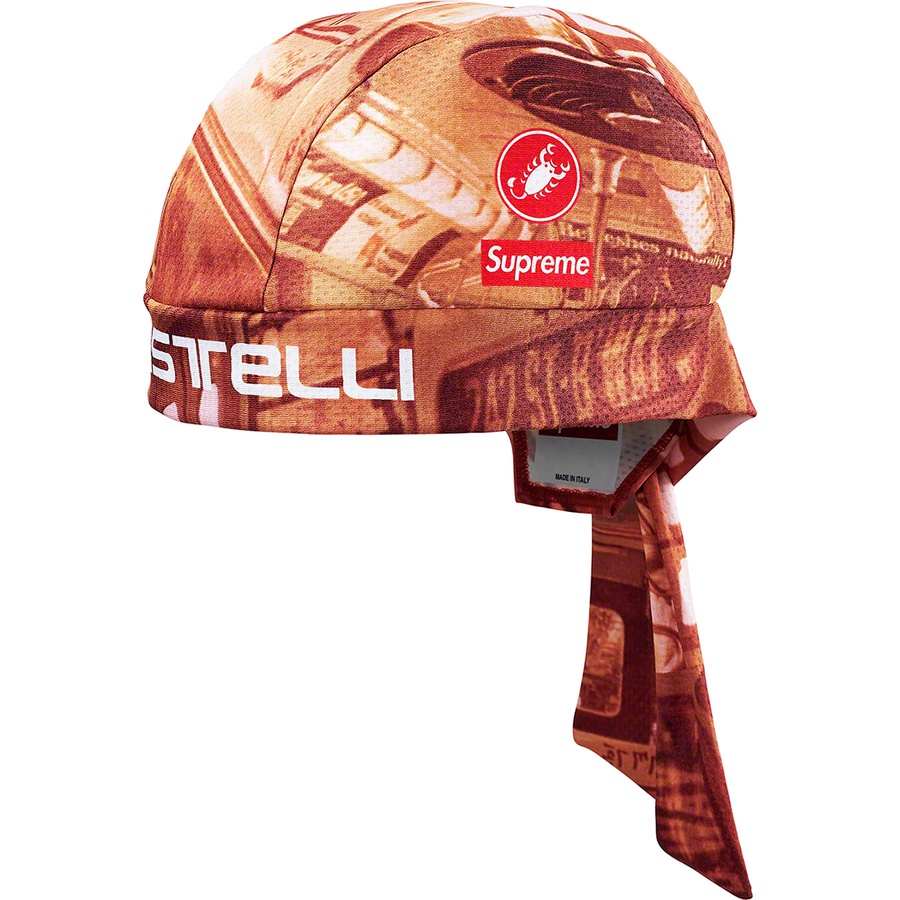 Supreme Supreme Castelli Cycling Skull Cap (SS20) - Multicolor - $38