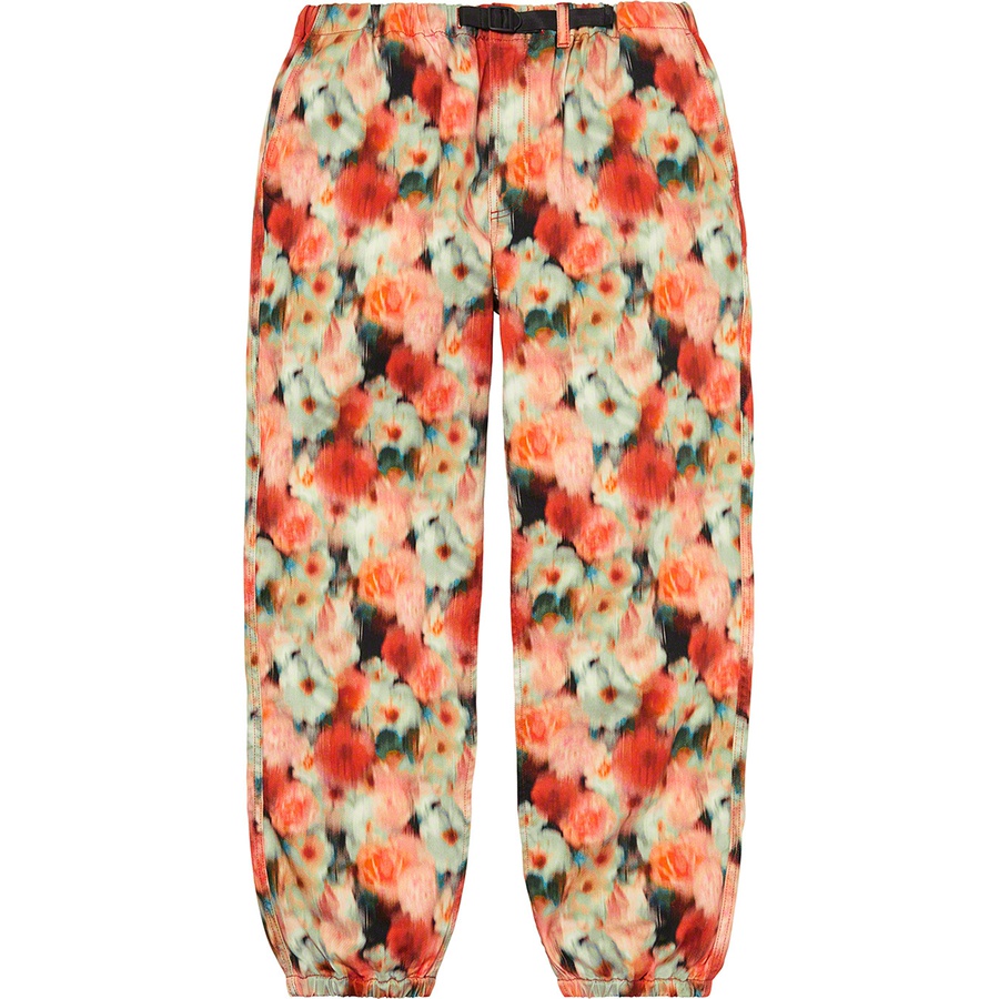 Supreme Liberty Floral Belted Pant (SS20) - Red - $168