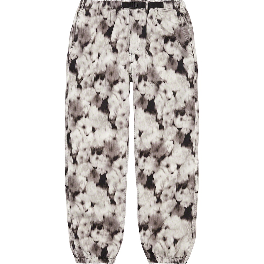 Supreme Liberty Floral Belted Pant (SS20) - Black - $168