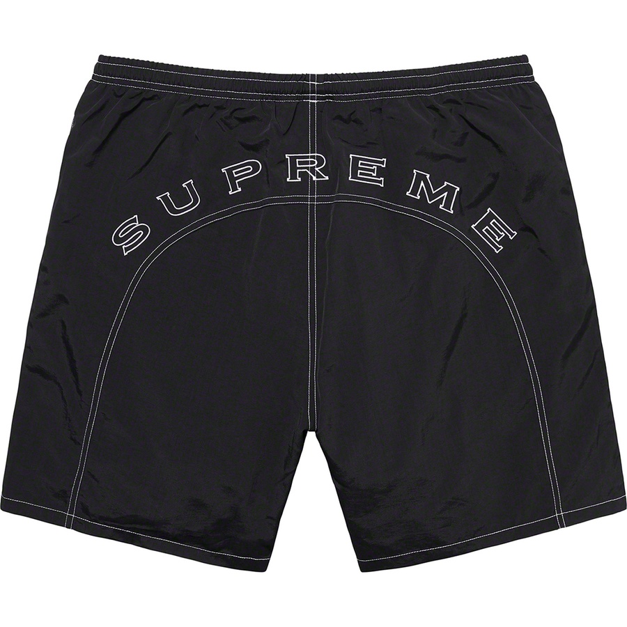 Supreme Arc Logo Water Short (SS20) - Black - $118