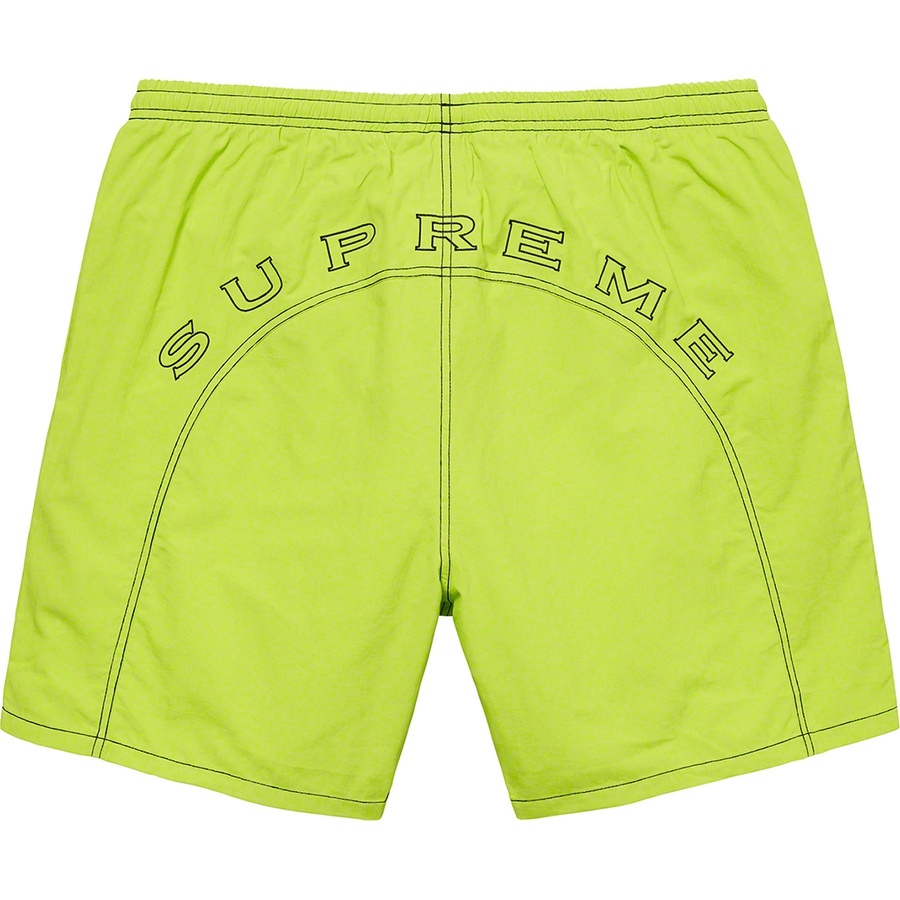 Supreme Arc Logo Water Short (SS20) - Lime - $118