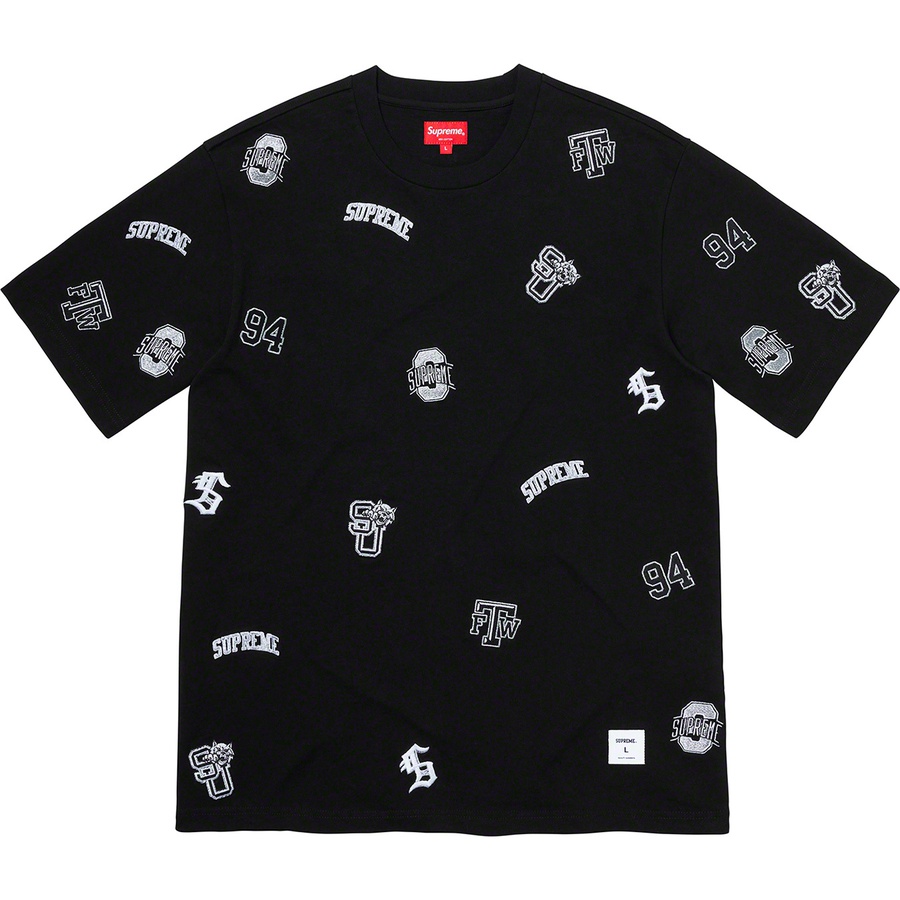 Supreme University S S Top (SS20) - Black - $98