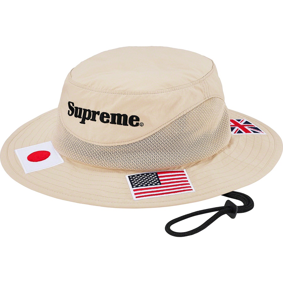 Supreme Flags Boonie (SS20) - Tan - $60
