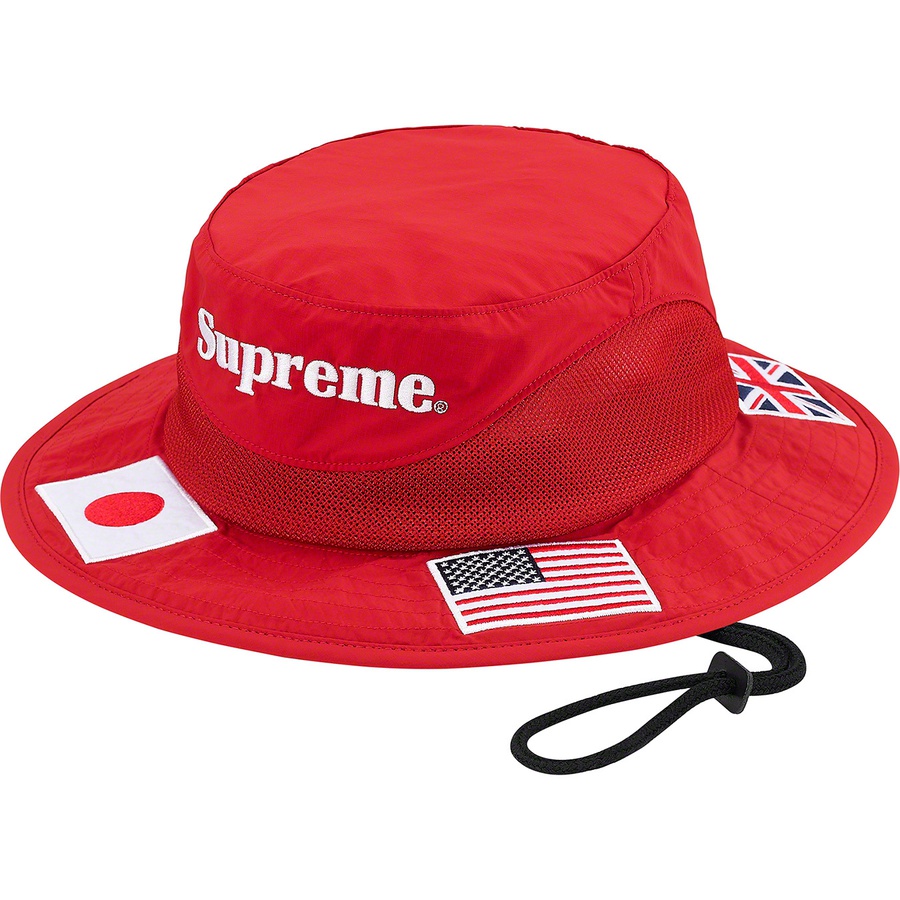 Supreme Flags Boonie (SS20) - Red - $60